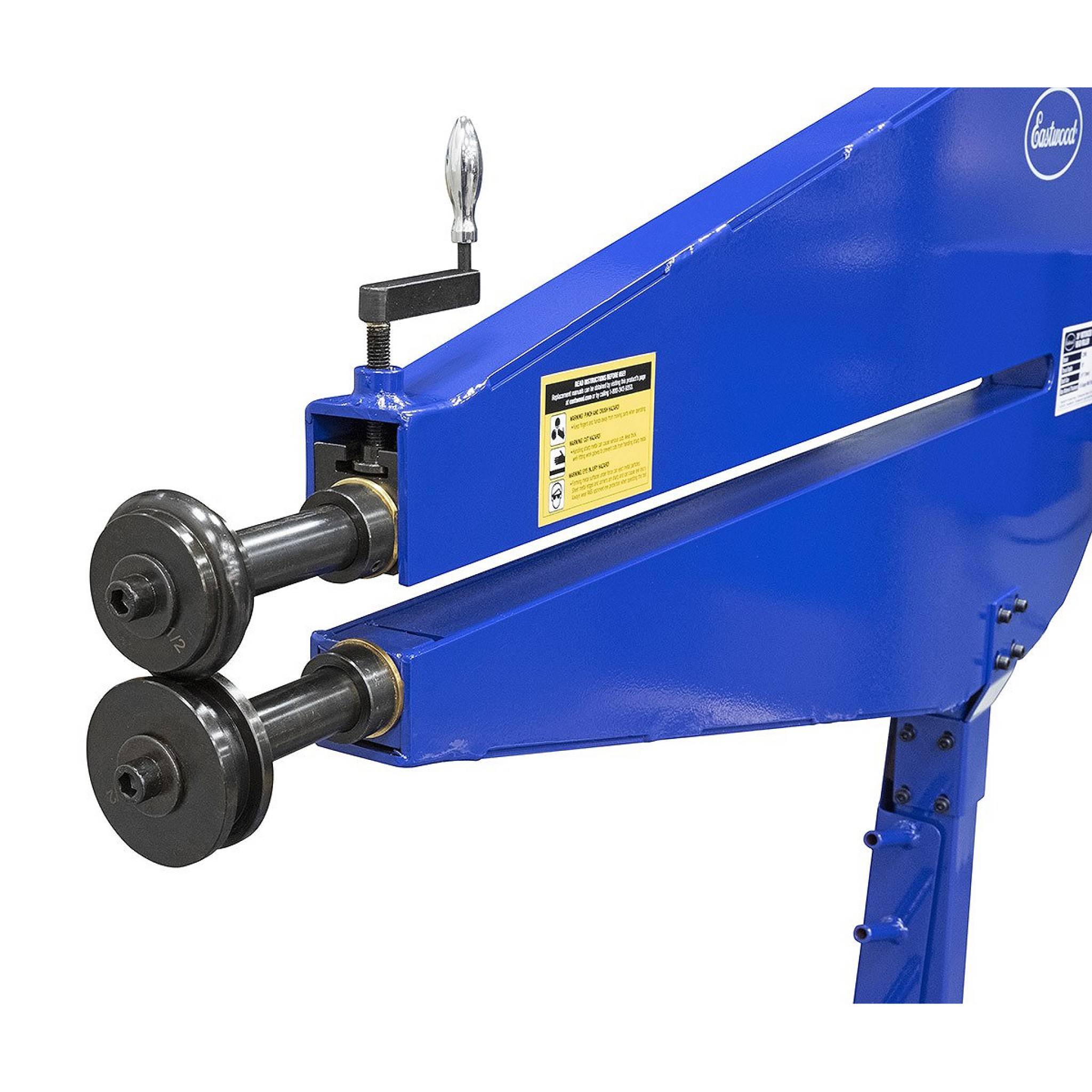 Eastwood Large 36" Motorized Bead Roller and Stand Frost Auto