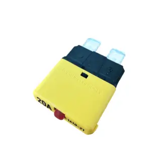 Blade Fuse Type Manual Reset Circuit Breaker - 20A, 12/24V