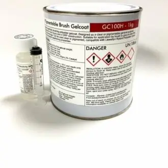 GC100H Clear / Pigmentable Brush Gelcoat - 1kg