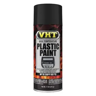 High Temperature Plastic Paint Matte Black (312g)
