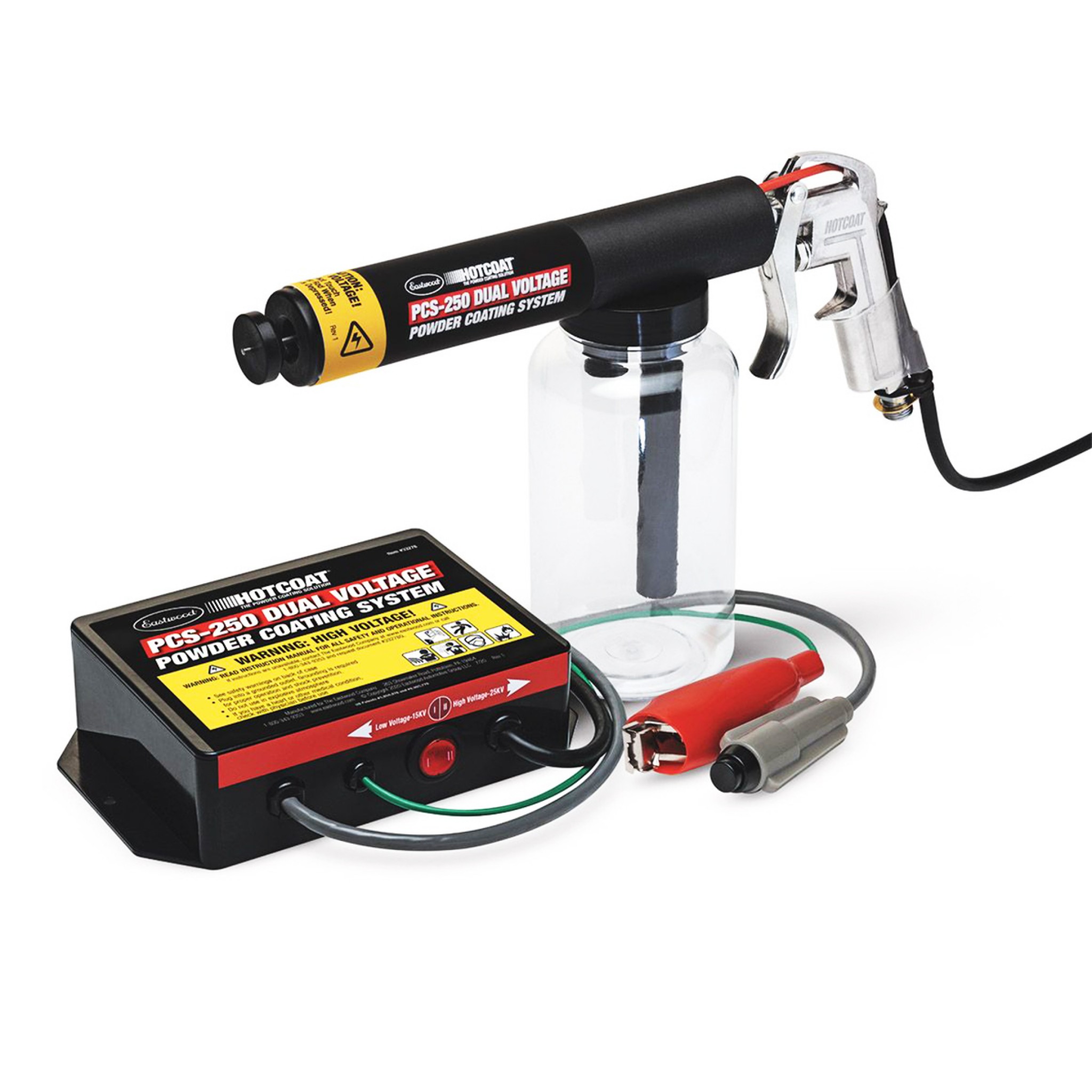 Eastwood PCS250 Dual Voltage Powder Coating Gun Frost Auto