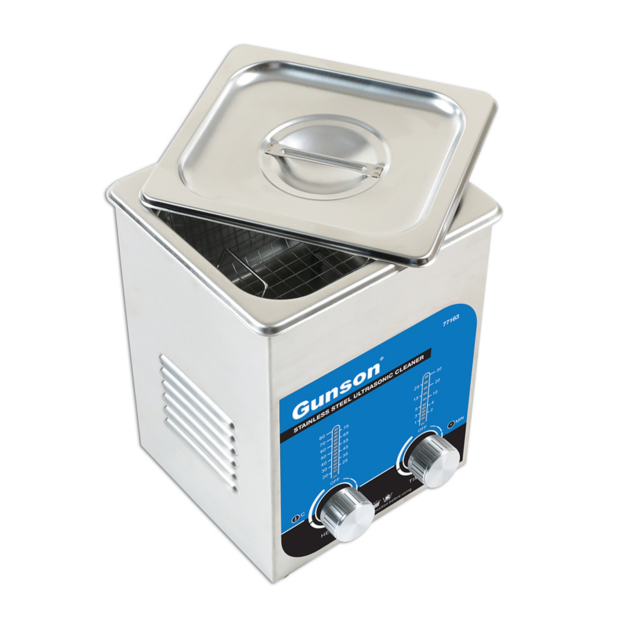 Gunson Stainless Steel Ultrasonic Cleaner (2L) Frost Auto Restoration