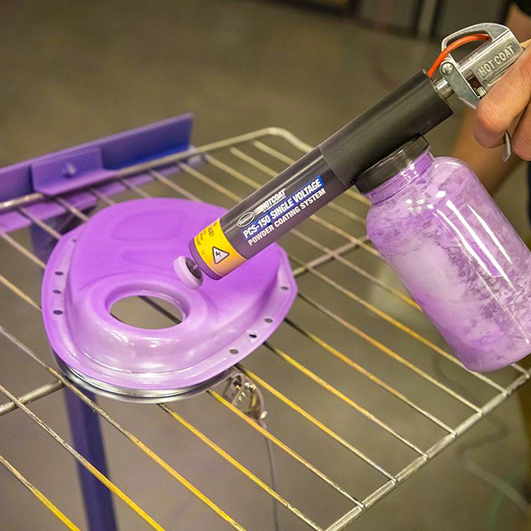 Eastwood Powder Coating Kit PCS250 Dual Voltage Powder Coating Gun