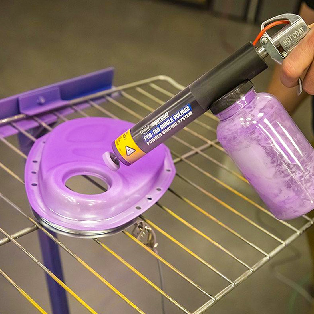 Eastwood Powder Coating Kit PCS250 Dual Voltage Powder Coating Gun