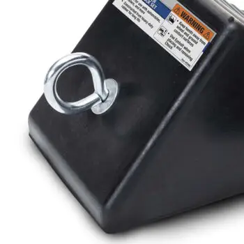 2 Piece Rubber Wheel Chock Set - Image 2