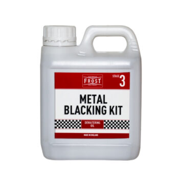 Extra Dewatering Oil for Metal Blacking Kit (Brown, 1 litre)