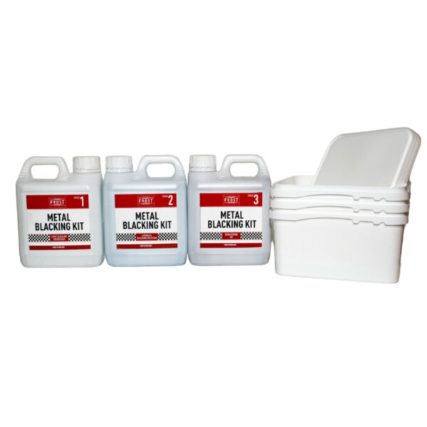 Frost Metal Blacking Kit - Satin Black & Corrosion Resistant Coating
