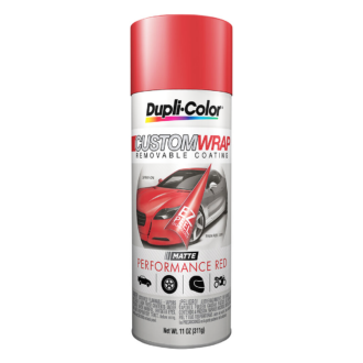 Matte Performance Red Custom Wrap Removable Coating - RC795