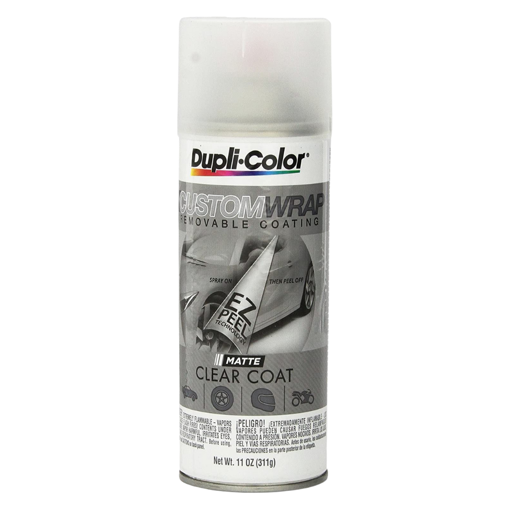 Matte Clearcoat Custom Wrap Removable Coating 11 oz. Aerosol Frost
