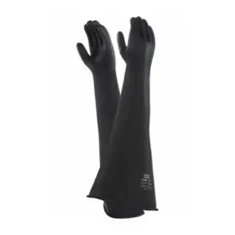 Ansell AlphaTec 87-108 Chemical Resistant Gauntlet Size 9.5