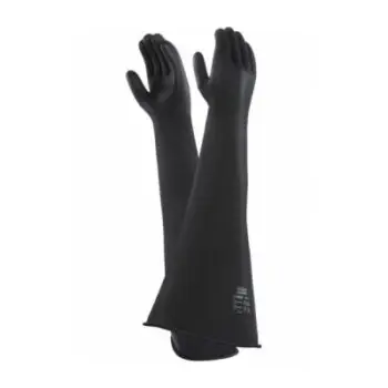 Ansell AlphaTec 87-108 Chemical Resistant Gauntlet Size 9.5