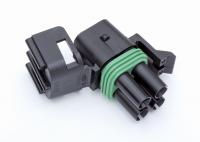 CRIMP-RIGHT 1 PIECE 4 POLE FEMALE SQUARE CONNECTOR