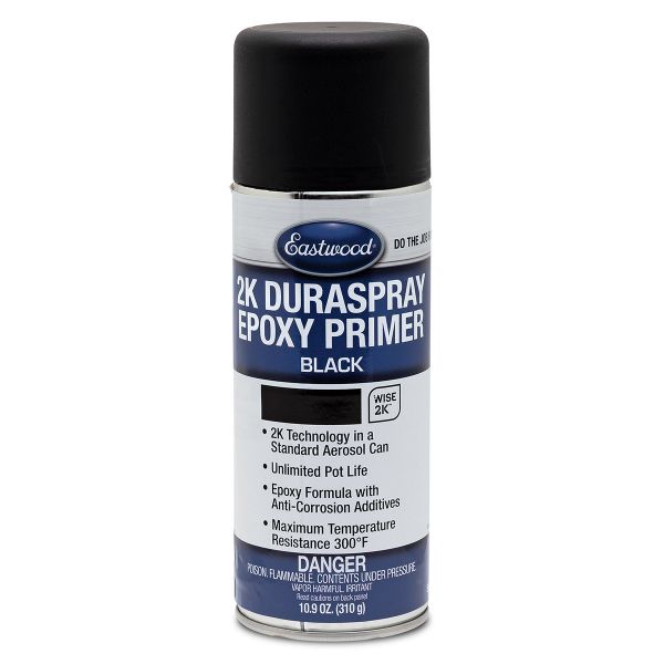 Eastwood 2K DuraSpray Epoxy Primer Black Frost Auto Restoration