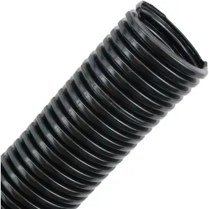 21.2mm O/S Black Polyamide Convoluted Split Tubing - 17NW (1METRE)