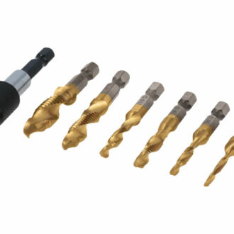 Combination Drill & Tap Bit Set 7PC