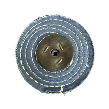 Coloured Stitched Polishing Mop - 4"