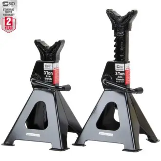 SIP Pair of 3 Tonne Ratchet Axle Stands