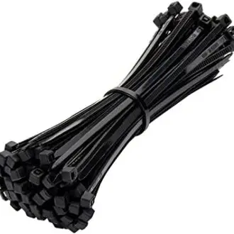BLACK CABLE TIE 200mm x 4.8mm
