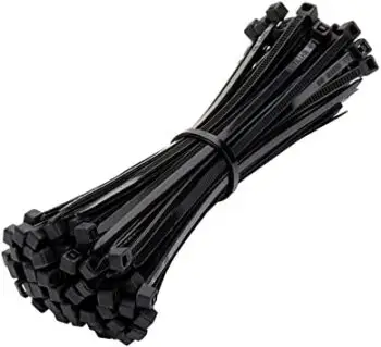 BLACK CABLE TIE 200mm x 4.8mm