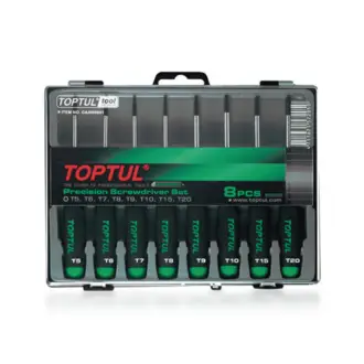 8 PIECE (STAR) PRECISION SCREWDRIVER SET