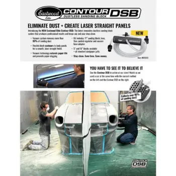 Eastwood Elite Contour DSB Dustless Sanding Block System