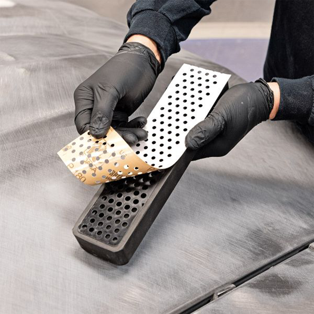 Eastwood Elite Contour DSB Dustless Sanding Block System Frost Auto
