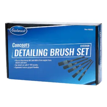 Eastwood Concours Exterior Detailing Brush Set