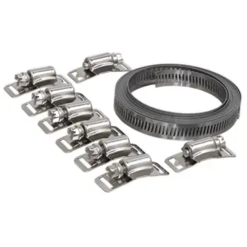 Hose Clip Set Self-Build 12.7mm Band Width
