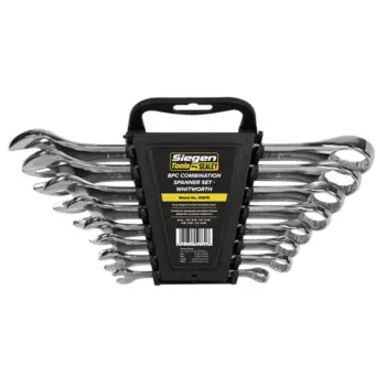 Combination Spanner Set 8pc Whitworth - Image 4