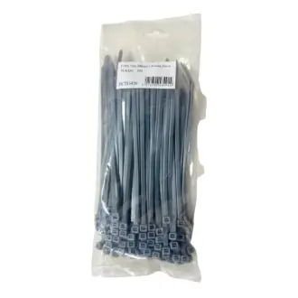SILVER/GREY CABLE TIE 200 x 4.8mm