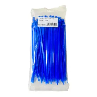 BLUE CABLE TIE 200mm x 4.8mm