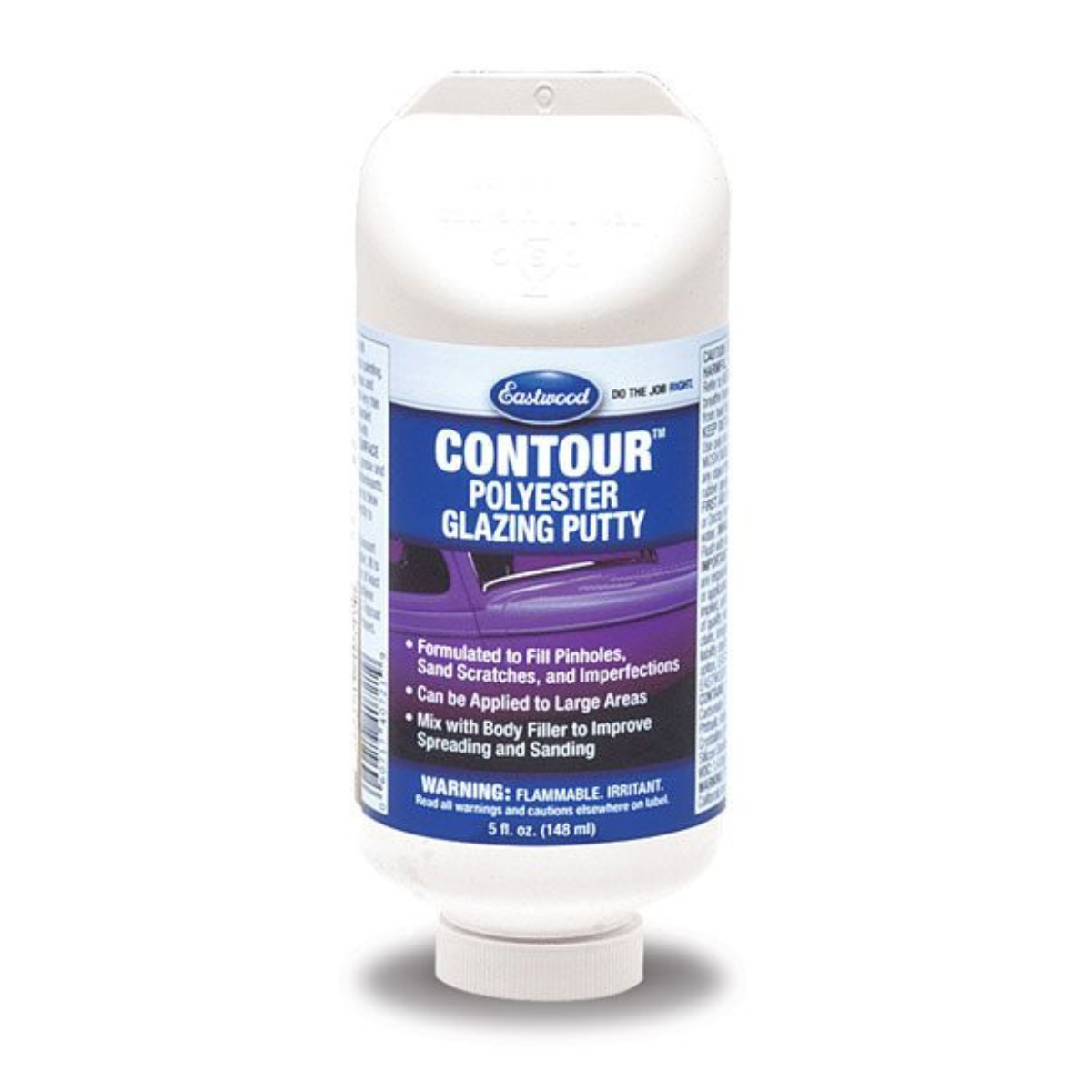 Eastwood CONTOUR® Glazing Putty 140ml Frost Auto Restoration Techniques