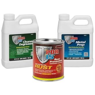 Stop Rust Kit in SEMI-GLOSS BLACK (Big size)
