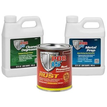 Stop Rust Kit in SEMI-GLOSS BLACK (Big size)