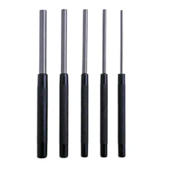 Parallel Pin Punch Set, Imperial 5pc