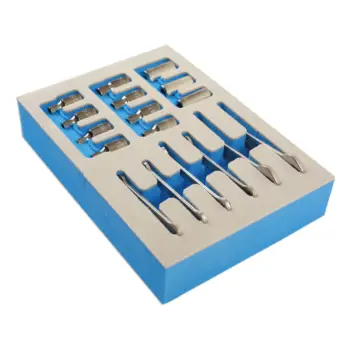 BA Spanner & Socket Set 1/4"D (17 piece)