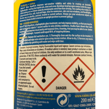 Rain-X Water Repellent (200ml) - Image 2
