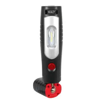 Rechargeable 360° Inspection Lamp 7 SMD+3W LED Lithium-ion - Image 2