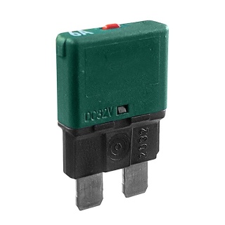 BLADE FUSE TYPE MANUAL RESET CIRCUIT BREAKER - 6A, 12/24V