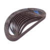 10 Pack 3/4x20-1/2 Aluminum Oxide 80 Grit Abrasive Belts