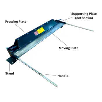 30" (760mm) Manual Sheet Metal Brake Bender