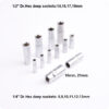 1/2" & 1/4" Dr. Socket Set (77 Piece)