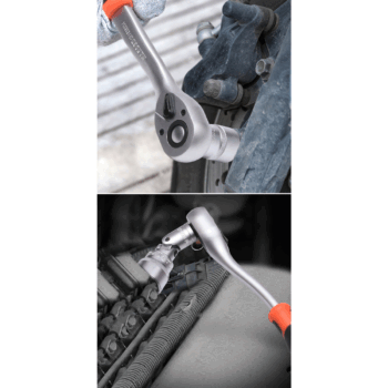 1/2" & 1/4" Dr. Socket Set (77 Piece)