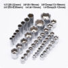 1/2" & 3/8" & 1/4" Dr. Socket Set (132 Piece)