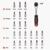 1/2" & 3/8" & 1/4" Dr. Socket Set (132 Piece)
