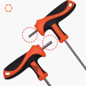 T Handle Hex Key Set (8 Piece)