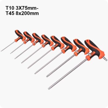 8Pcs T Handle Torx Key Set - Image 2