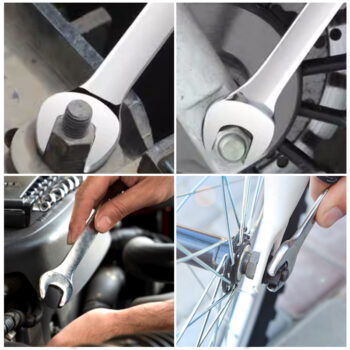 Double Open Spanner Set (12 Piece)