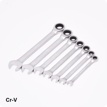 Fixed Combination Gear Spanner Set (7 Piece)