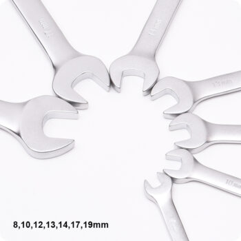 Fixed Combination Gear Spanner Set (7 Piece)